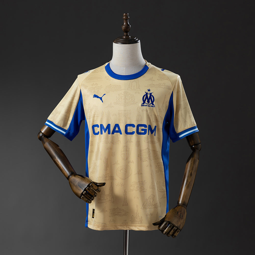Camiseta 4º Beige Olympique de Marsella